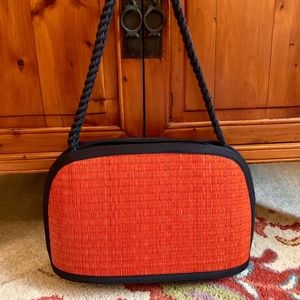 Baskets of Cambodia - Rich Orange Purse